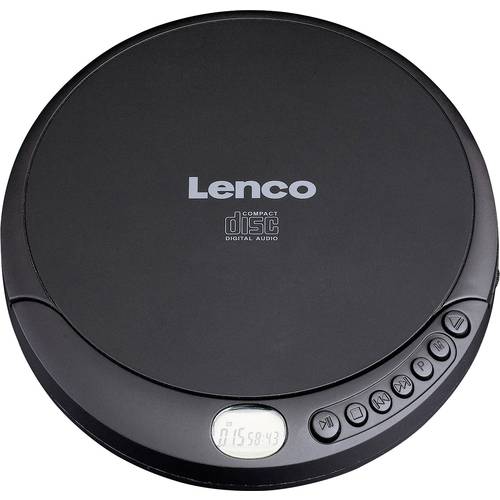 Thumbnail - Lenco CD-010 Tragbarer CD-Player CD, CD-RW, CD-R Akku-Ladefunktion Schwarz