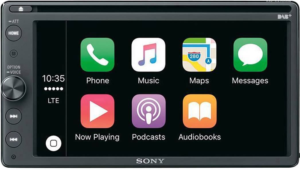 Sony XAV-AX205DB - DVD Receiver - Anzeige - 16.3 cm (6.4")-1