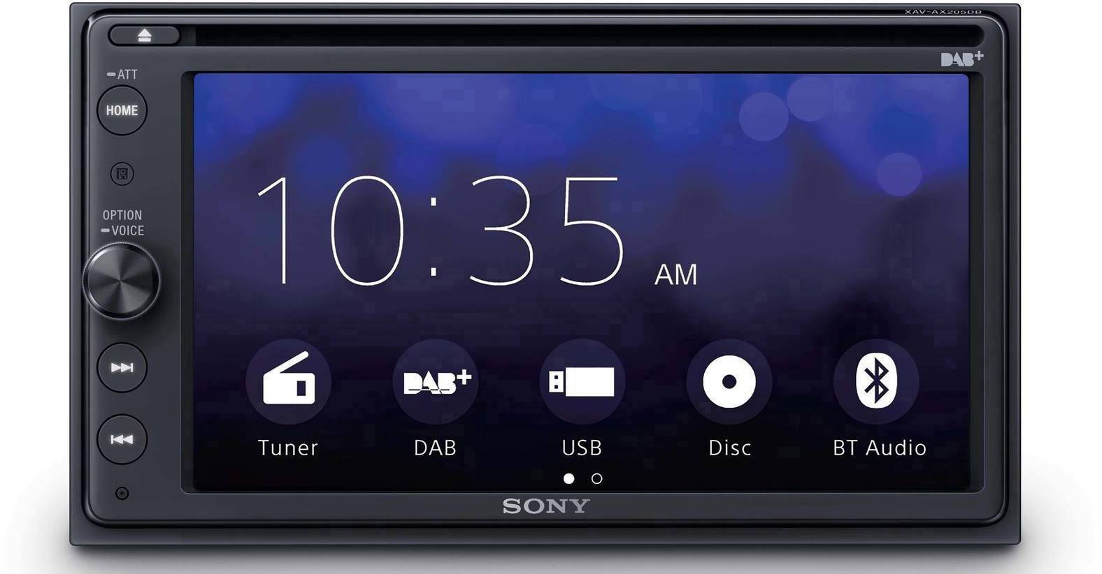 Sony XAV-AX205DB - DVD Receiver - Anzeige - 16.3 cm (6.4")-0