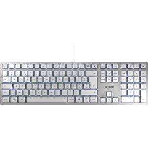Cherry Kc6000 Slim Usb Tastatur Franzosisch Azerty Silber Kaufen