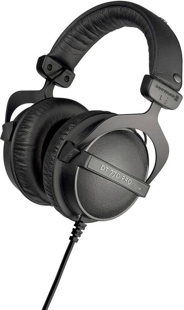 beyerdynamic DT 770 PRO 32 Ohm Over Ear Kopfhörer kabelgebunden Schwarz High-Resolution Audio HiFi