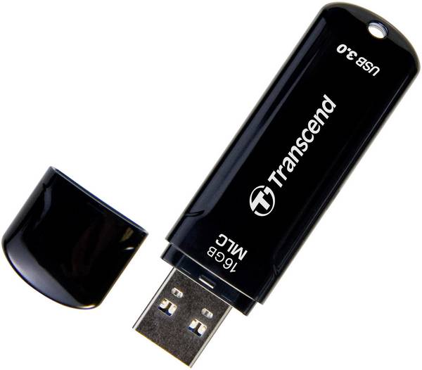 Transcend JetFlash™ 750K USB-Stick  16 GB Schwarz TS16GJF750K USB-A (USB 3.2 Gen 1)