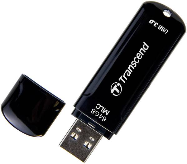 Transcend JetFlash™ 750K USB-Stick  64 GB Schwarz TS64GJF750K USB-A (USB 3.2 Gen 1)
