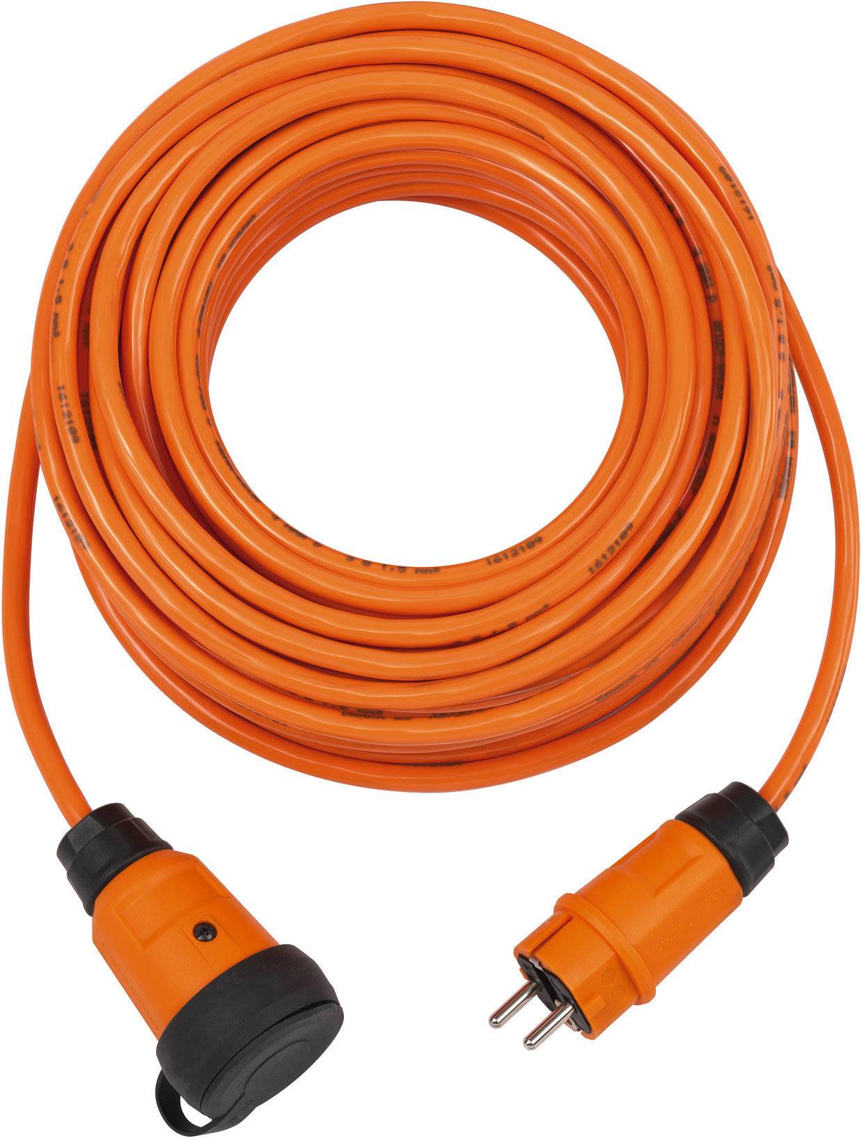 Brennenstuhl 9161100200 Strom Verlängerungskabel 16 A Grau, Orange 10.00 m H07BQ-F 3G 1,5 mm²-0
