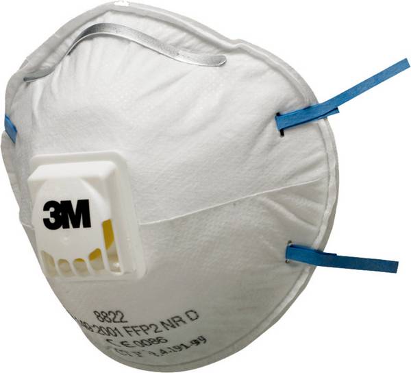 Atemschutzmaske 8822, FFP2 NR D 3M