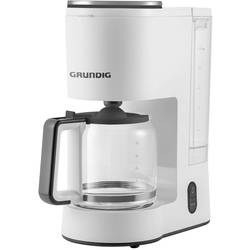 Image of Grundig KM 5860 Kaffeemaschine Weiß, Schwarz Fassungsvermögen Tassen=10 Glaskanne, Warmhaltefunktion