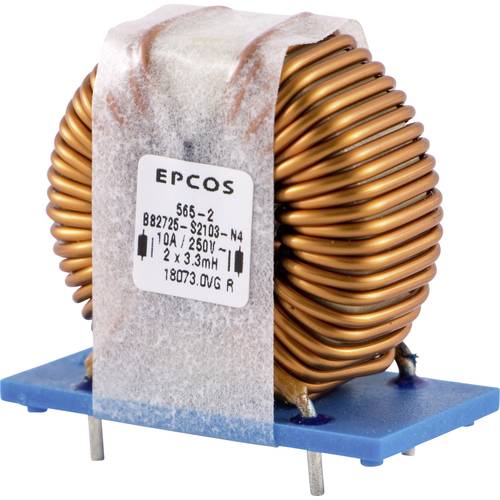 TDK B82725S2103N004 B82725S2103N004 Drossel Ringkern radial bedrahtet B82725 3.3 mH 13.5 mΩ 10 A 1 St.