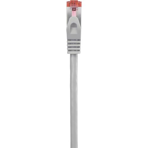 Renkforce RF-4724934 RJ45 Netzwerkkabel, Patchkabel CAT 6 S/FTP 2.00 m Grau mit Rastnasenschutz, vergoldete Steckkontakt...