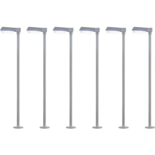 Viessmann Modelltechnik N Straßenleuchte einfach Fertigmodell 64976 6 St.