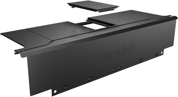 BeQuiet PSU Shroud /DB900 PC-Netzteilabdeckung Passend für (Serie Gehäuse):Be Quiet! Dark Base 900, Be Quiet! Dark Base Pro 900, Be Quiet! Dark Base Pro 900 rev. 2 Schwarz