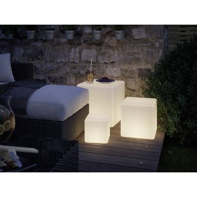 Paulmann Cube 94181 Beleuchtungssystem Plug & Shine  LED-Dekoleuchte   LED 6.5 W Warmweiß Weiß