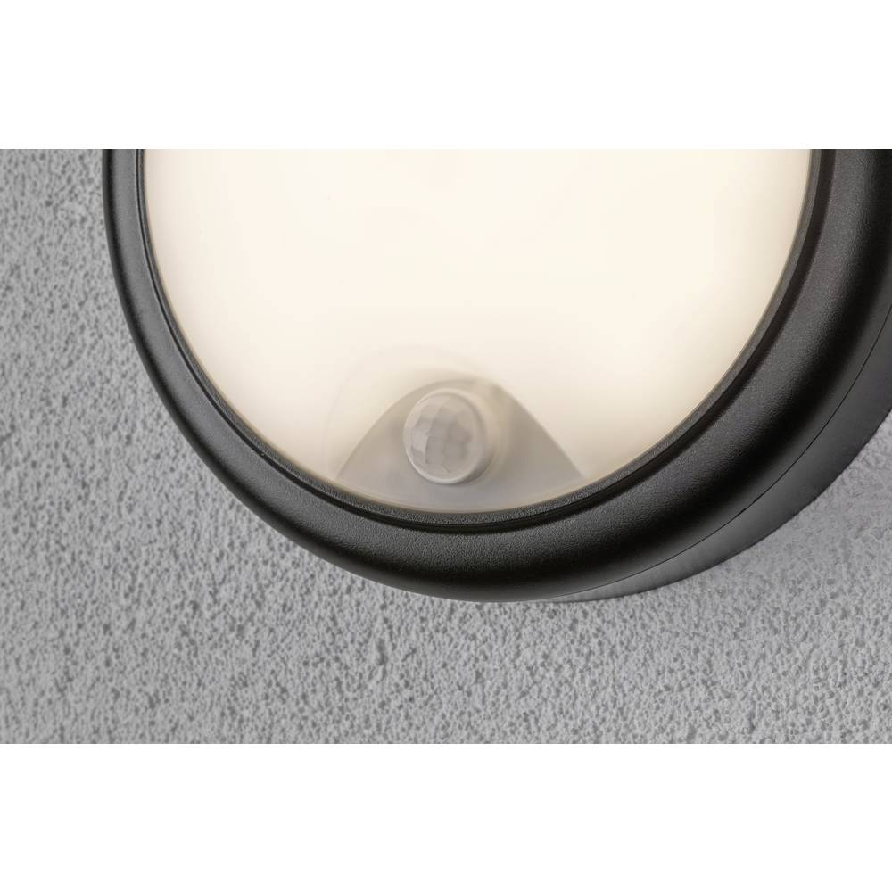Buiten LED-wandlamp met bewegingsmelder Antraciet 15 W Paulmann 94187