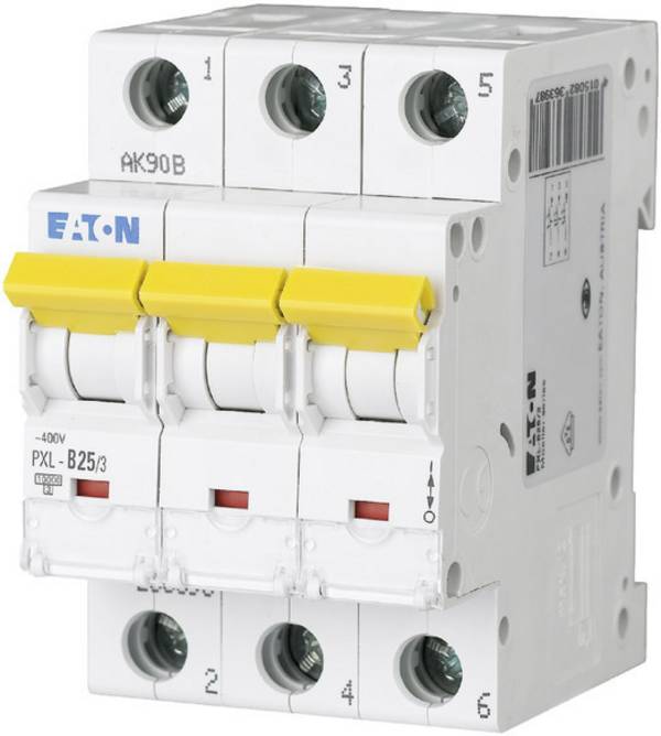 Eaton 236428 PXL-C25/3 Leitungsschutzschalter 3polig 25 A 400 V/AC