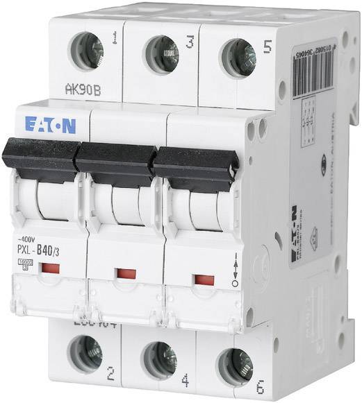 Produktbild von Eaton PXL-C16/3 Leitungsschutzschalter – 3-polig, 16A, C-Charakteristik, 10kA, 400V, IP20, Für Den Industriellen Und Privaten Einsatz