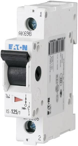 Eaton 276254 Main switch 1-pin 16A 240V AC breaker IS-16/1