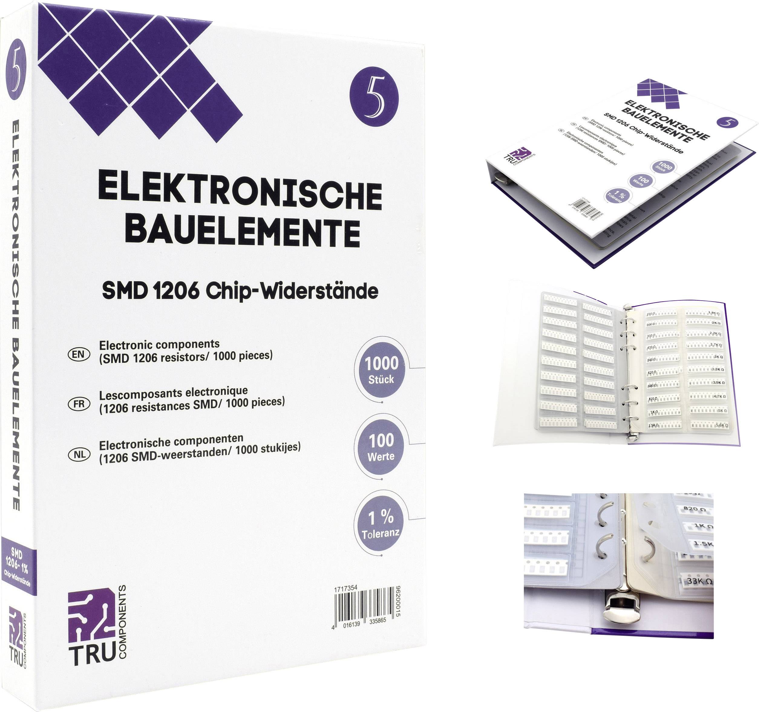 100 Stück Widerstand 12 KOhm, 0,6 W Metallfolie (1 Produktbild-Vorschau 4
