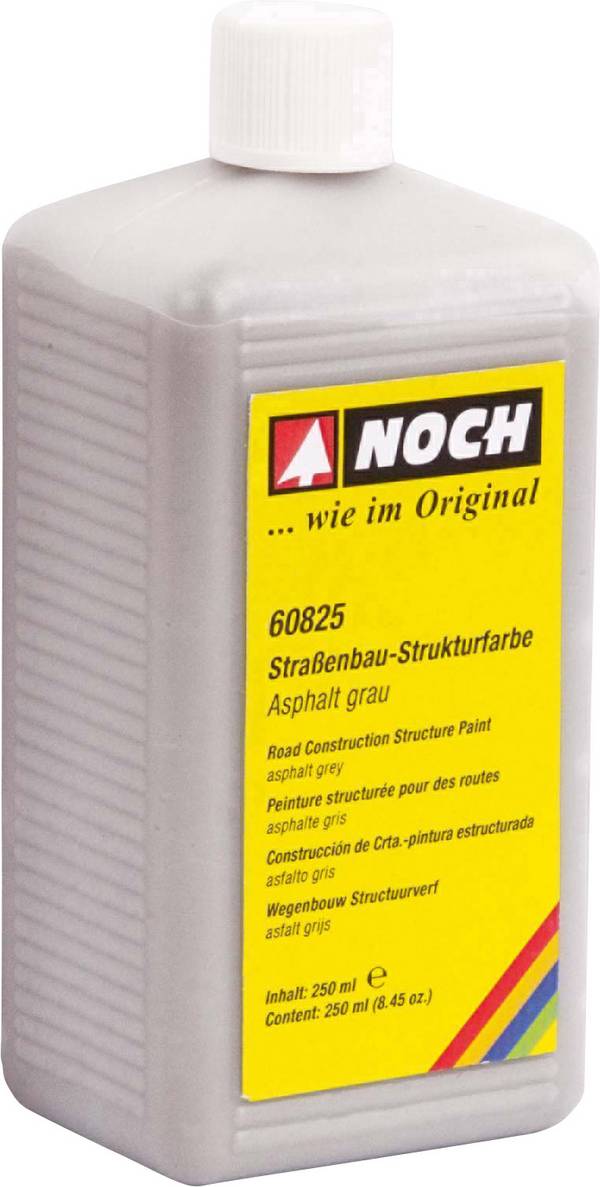 NOCH 60825 Modellbahn-Strukturfarbe Asphalt, Grau  250 ml