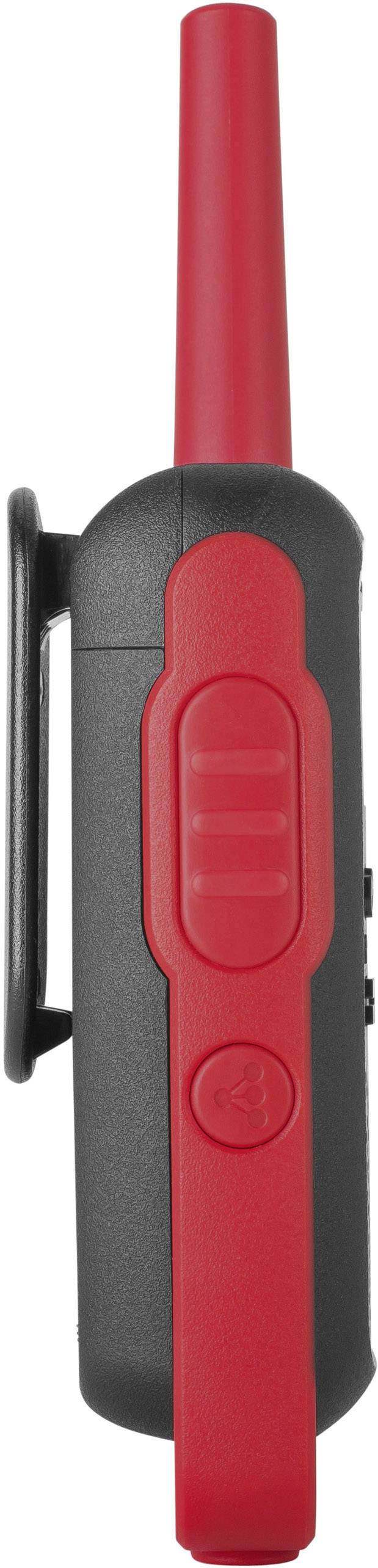 MOTOROLA SOLUTIONS - Motorola Talkabout T62 - Tragbar - Zwei-Wege Funkgerät - PMR - 446 MHz - 16 Kanäle - Schwarz, Rot (-6
