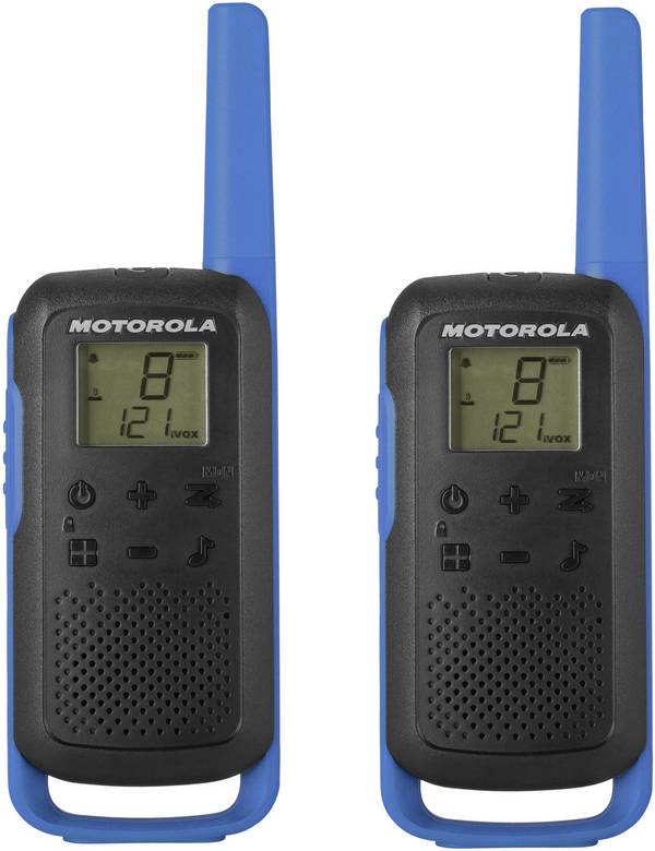 Motorola Solutions 188044-12 TALKABOUT T62 blau PMR-Handfunkgerät