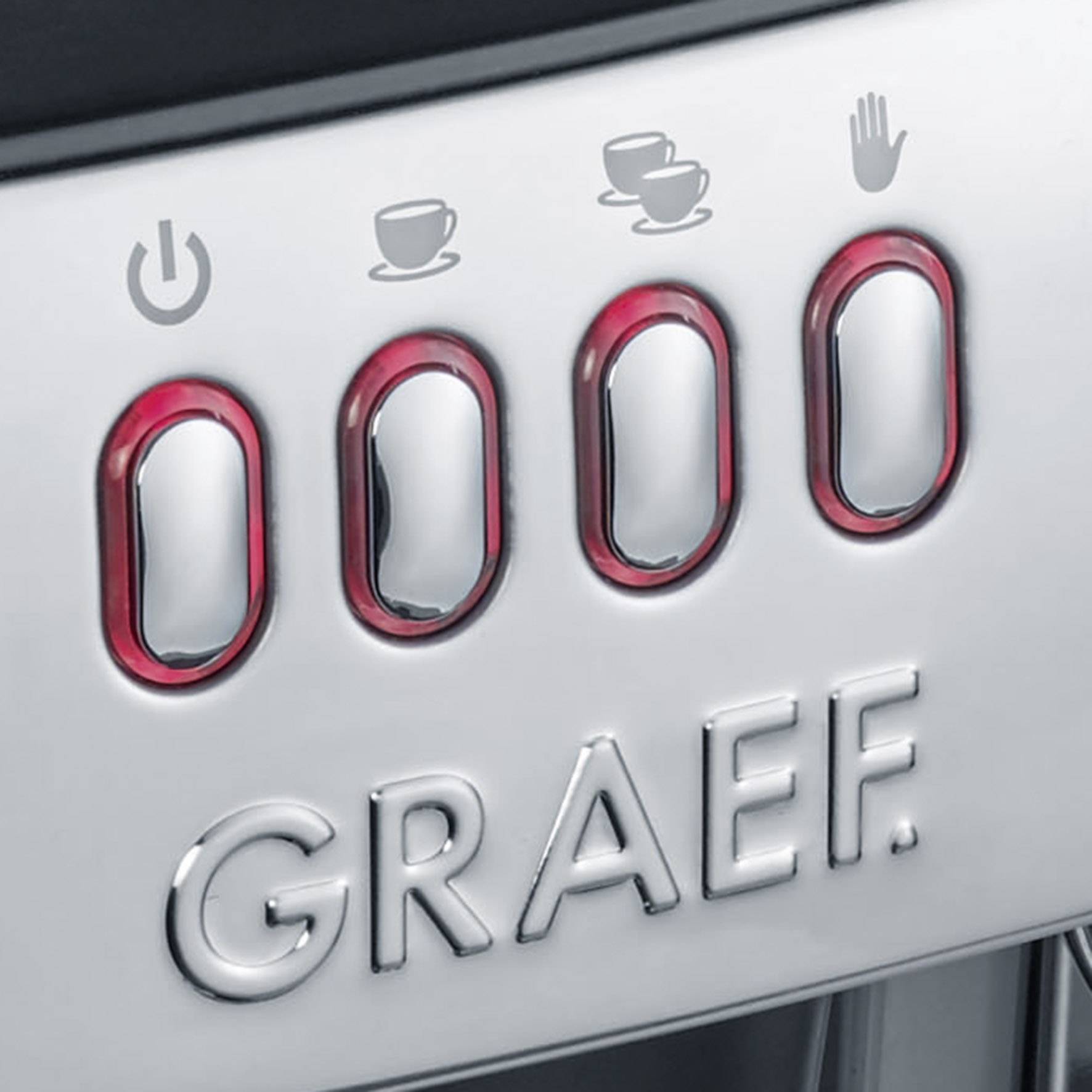 Graef ES902EU Espressomaschine mit Siebträger Edelstahl, Schwarz 2515 W mit Milchaufschäumdüse-2