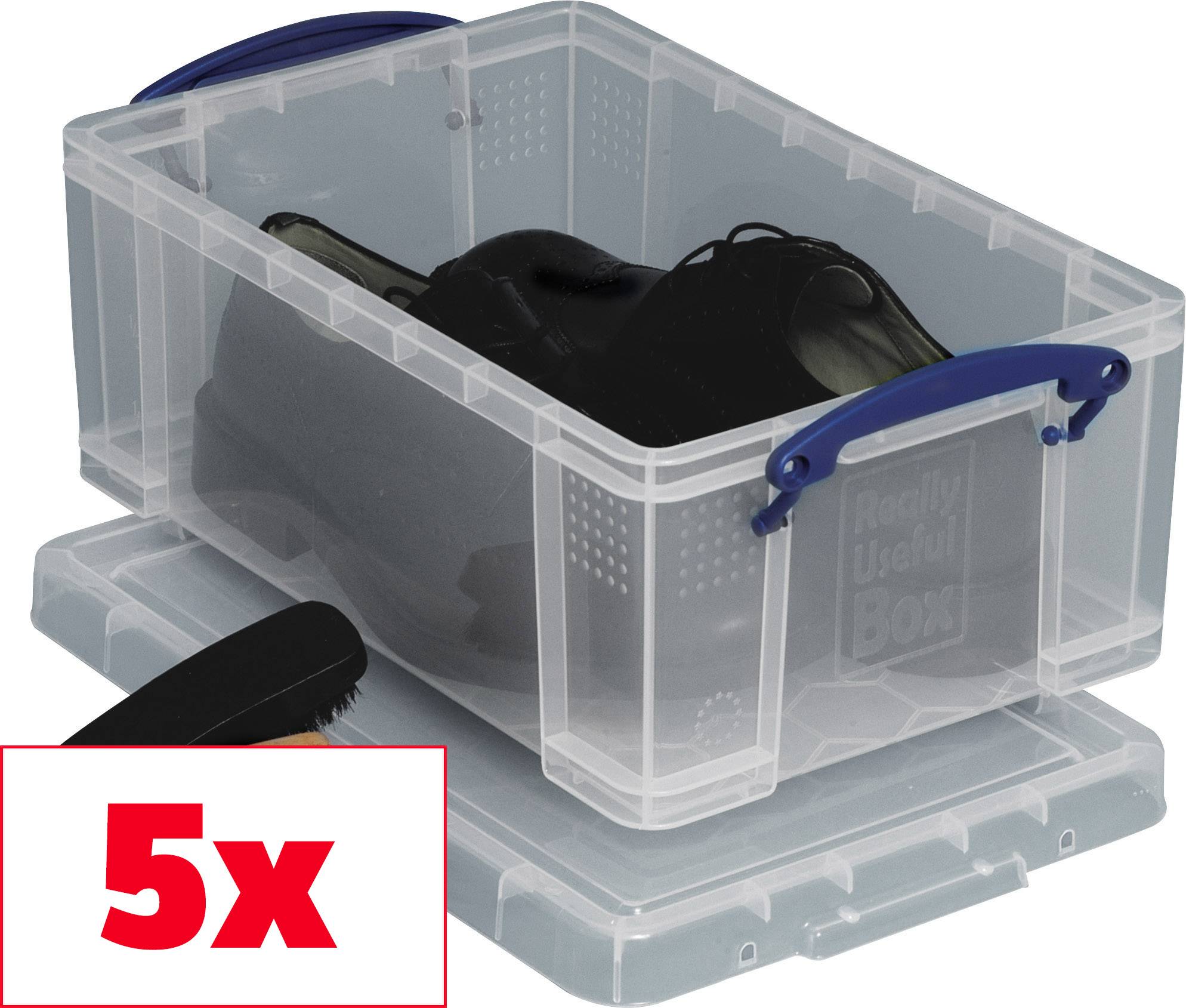 Really Useful Box Aufbewahrungsbox 0.3C Transparent 0.3 l B x H x T 120 x 65