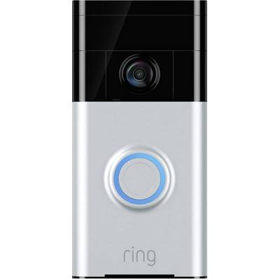 ring 8VR1S5-SEU0 IP-Video-Türsprechanlage Ring WLAN Außeneinheit 1 Familienhaus Satin-Nickel
