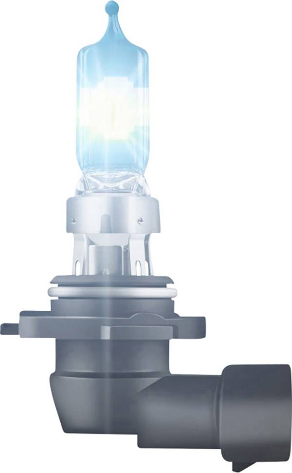 Eine hell leuchtende Halogen-Autolampe mit bläulich-weißem Licht, das auf modernen, effizienten Fahrzeugbeleuchtungen hinweist.