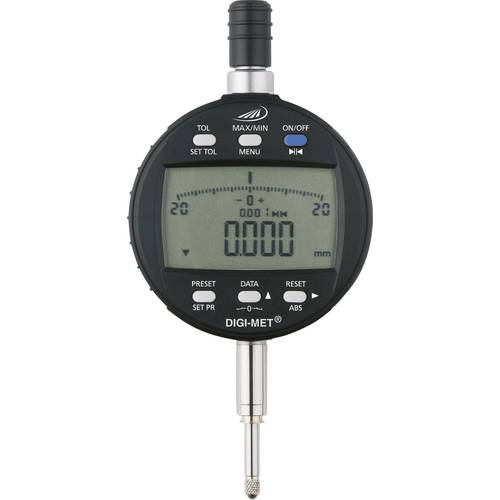 HELIOS PREISSER 1734502 Messuhr (Ø) 60 mm mit digitaler Anzeige 12.5 mm Ablesung: 0.001 mm