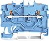 WAGO 2200-1204 Durchgangsklemme 3.50 mm Push-In-Klemme Blau 100 St.