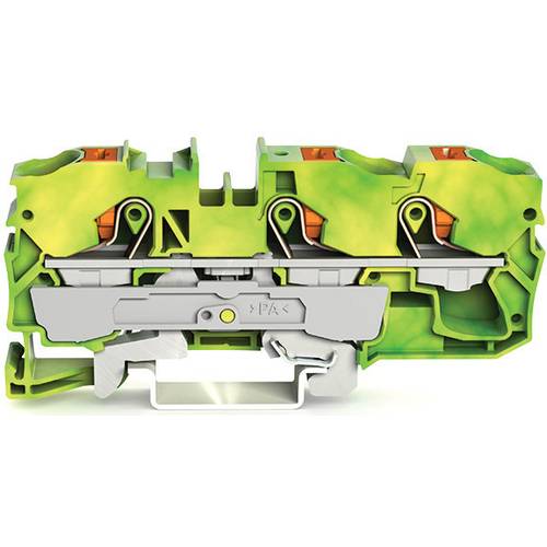 Thumbnail - WAGO 2210-1307 Schutzleiterklemme 10 mm Push-In-Klemme Grün, Gelb 25 St.