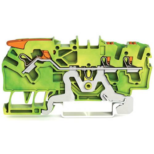 Thumbnail - WAGO 2102-5307 Schutzleiterklemme 5.20 mm Push-In-Klemme Grün, Gelb 50 St.