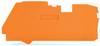 WAGO 2116-1292 Abschluss Zwischenplatte Orange 100 St.