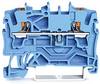 WAGO 2202-1204 Durchgangsklemme 5.20 mm Push-In-Klemme Blau 100 St.