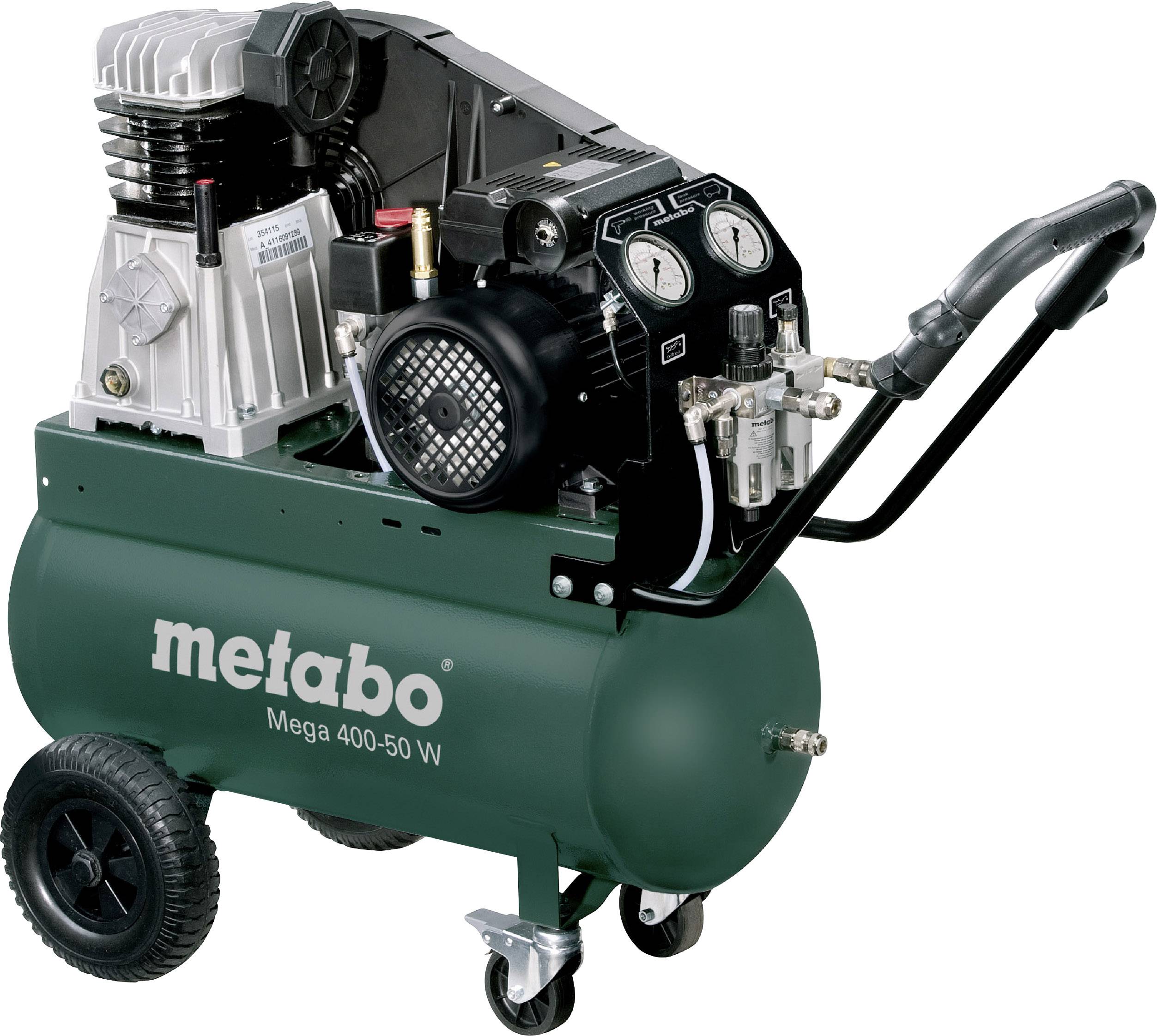 Metabo Druckluft-Kompressor MEGA 400-50 W 50 l 10 bar