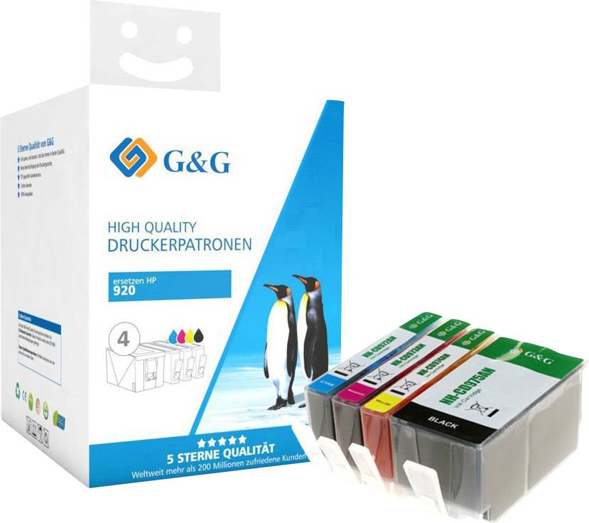 G&G Toner G&G HP 920XL          Multipack      comp. bk/ye/cy/ma