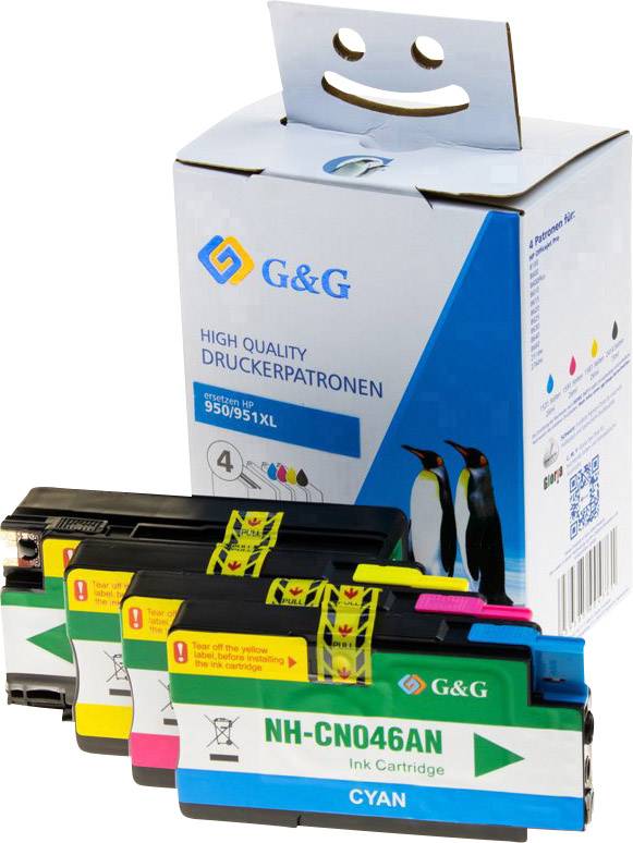 G&G Toner G&G HP 950XL/951XL    Multipack      comp. bk/ye/cy/ma