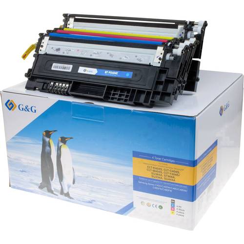 G&G Toner ersetzt HP CLT-P404C, CLT-K404S, CLT-C404S, CLT-M404S, CLT-Y404S Kompatibel Kombi-Pack Color 1500 Seiten NT-PS...