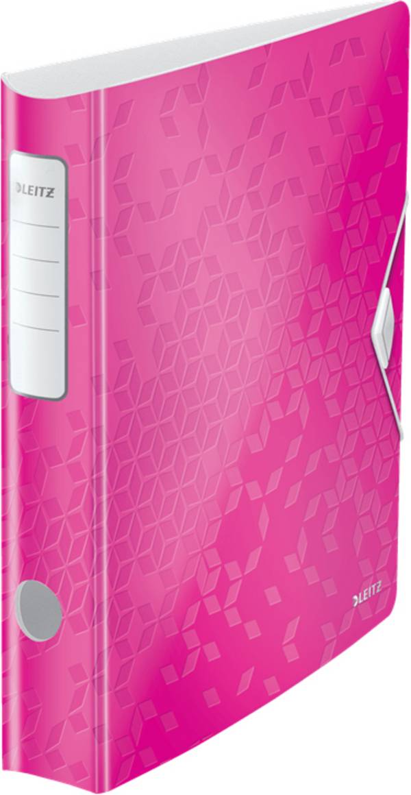 Leitz Ordner 1107 Active WOW DIN A4 Rückenbreite: 65 mm Pink (metallic)  2 Bügel 1107-00-23