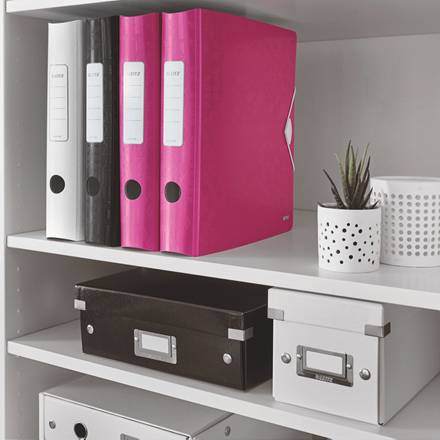 Leitz Ordner 1107 Active WOW DIN A4 Rückenbreite: 65 mm Pink (metallic) 2 Bügel 1107-00-23-1