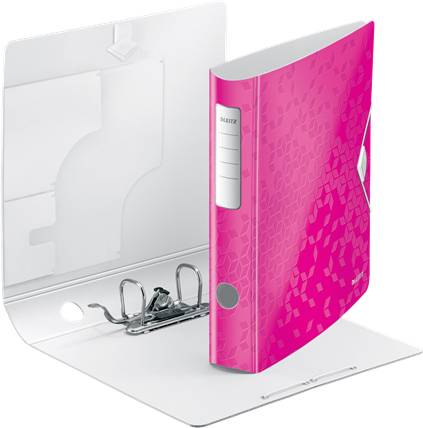 Leitz Ordner 1107 Active WOW DIN A4 Rückenbreite: 65 mm Pink (metallic) 2 Bügel 1107-00-23-2