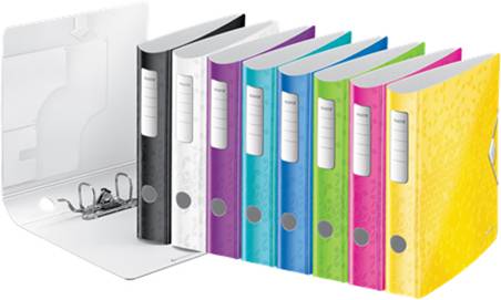 Leitz Ordner 1107 Active WOW DIN A4 Rückenbreite: 65 mm Pink (metallic) 2 Bügel 1107-00-23-3