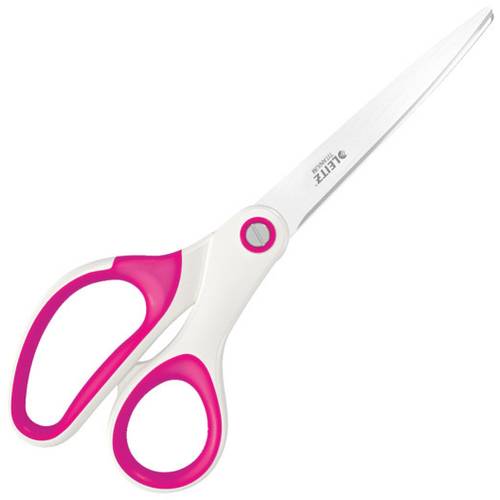 Leitz 5319-20-23 Universalschere Rechtshänder 205 mm Weiß-Pink