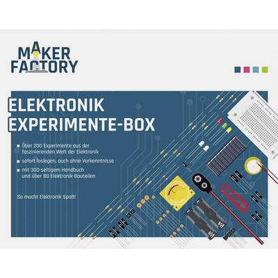 MAKERFACTORY MF Elektronik-Experimente-Box 150387  Experimentier-Box  