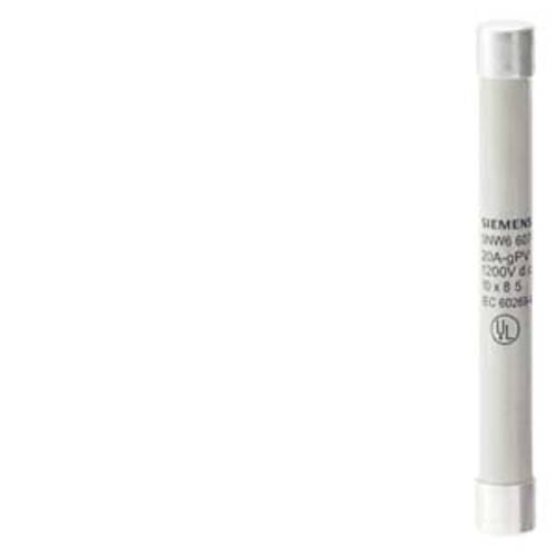 Thumbnail - Siemens 3NW6608-4 Photovoltaik-Sicherung (B x H) 10 mm x 85 mm 8 A 1500 V 10 St.