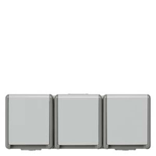 Thumbnail - Siemens Schalterprogramm Schutzkontakt-Steckdose Delta Grau 5UB4731 1 St.