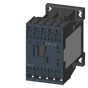 Ein schwarzer elektrischer Schütz mit mehreren Anschlüssen, als 3D-Modell abgebildet, dient zur Steuerung von Stromkreisen.