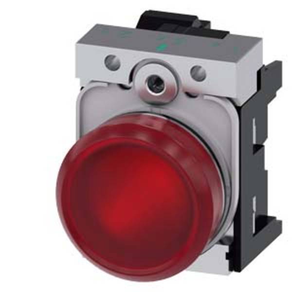 Siemens 3SU1152-6AA20-3AA0 Leuchtmelder mit LED-Element 24 V DC/AC 1 St. Piece