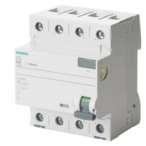 Siemens 5SV33446LA 5SV3344-6LA FI-Schutzschalter A 40 A 0.03 A 400 V