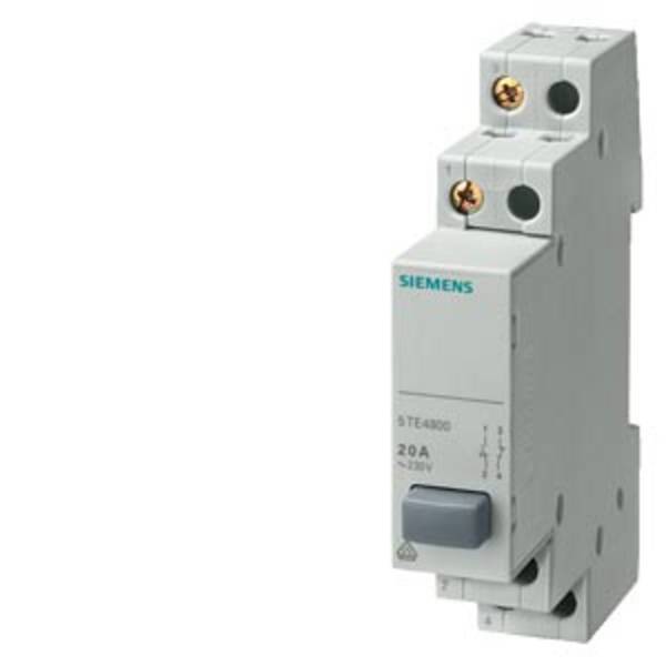 Taster Grau 20 A 2 Schließer Siemens 5TE4804