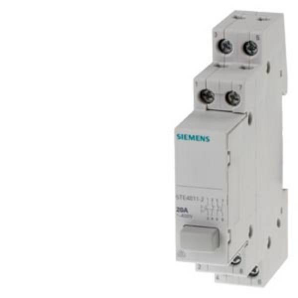 Taster Grau 20 A 2 Schließer, 2 Öffner Siemens 5TE48112